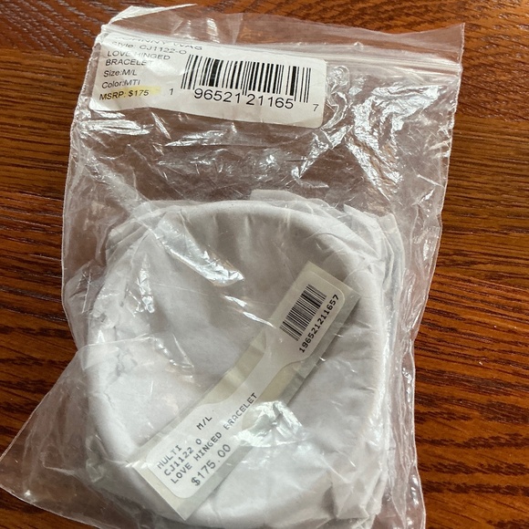 Johnny Was Love Hinged Bracelet in Multi sz M/L NWT - Picture 7 of 9